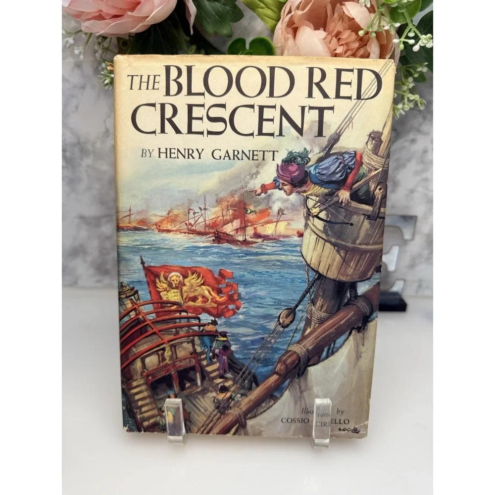 First Edition 1960 The Blood Red Crescent & The Battle of Lepanto Henry Garnett